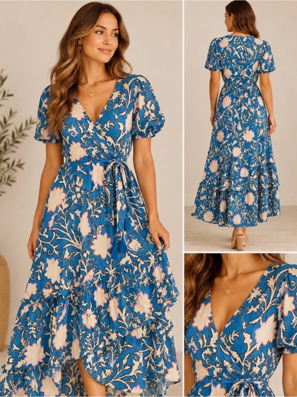 Knox Rose Wrap Dress | Boho Chic | Size Small | EUC!